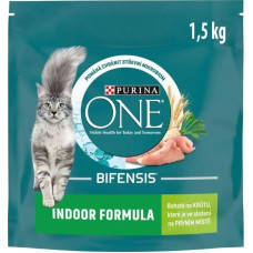 Purina Nestle PURINA One Bifensis Indoor Formula - sucha karma dla kota - 1,5 kg