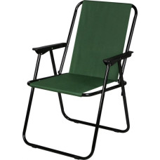 Royokamp Krzesło turystyczne z podłokietnikami 57x44x75cm składane zielone
