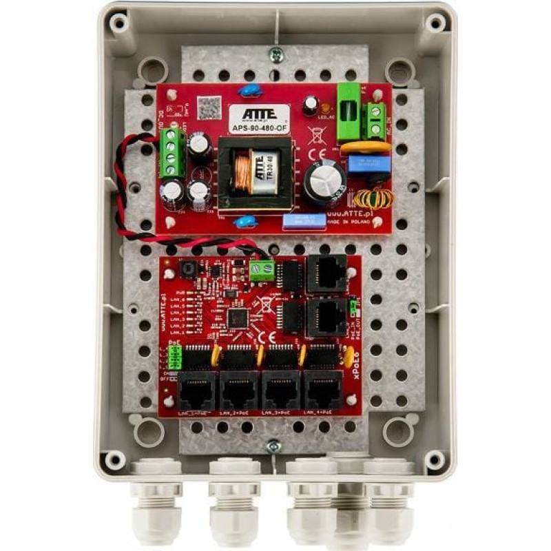 Atte SWITCH 5-PORTOWY POE ATTE IP-5-11-M2
