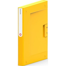 Moxom Segregator Moxom Folder NEW BINDER MOXOM, plastikowy, A4/35mm, żółty