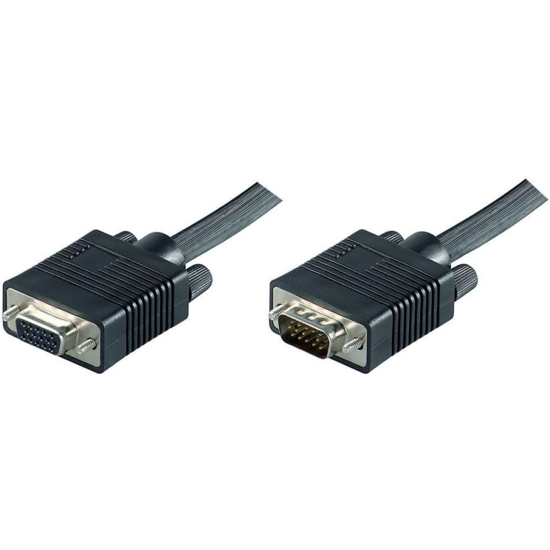 Microconnect Kabel MicroConnect D-Sub (VGA) - D-Sub (VGA) 3m czarny (MONGH3B)