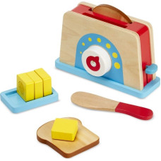 Melissa & Doug Drewniany zestaw śniadaniowy z tosterem