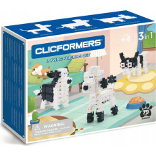 Clics Klocki Clicformers black&white friends 74 elementów