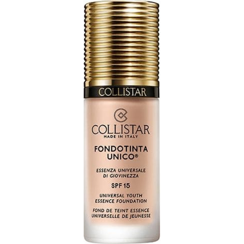 Collistar Unique Foundation Universal Essence of Youth Spf 15 1R Rosy Ivory 30ml