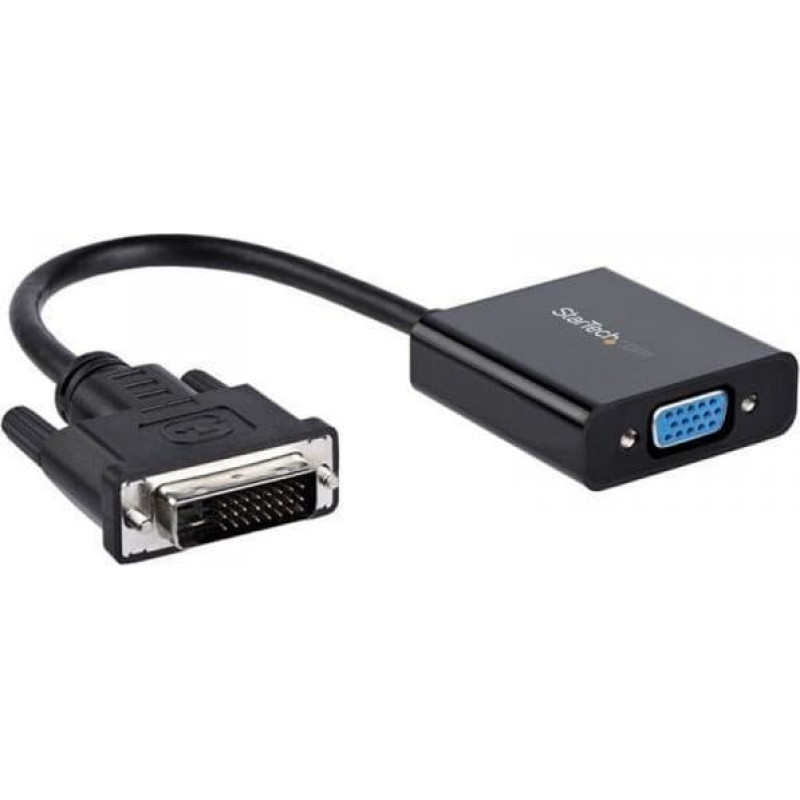 Startech Adapter AV StarTech Adapter DVI-D na VGA Startech DVI2VGAE             0,19 m Czarny