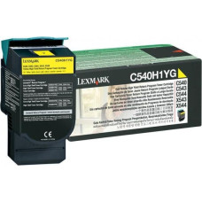 Lexmark Toner Lexmark C540H1YG Yellow Oryginał  (C540H1YG)