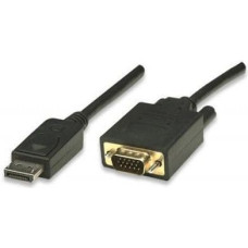 Techly Kabel Techly DisplayPort - D-Sub (VGA) 1.8m czarny (ICOC-DSP-V-018)