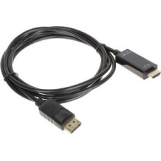 Noname Adapter AV DisplayPort - HDMI czarny (DP-W/HDMI-W-1.8M)