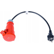 Akyga Adapter USB Akyga AKYGA CEE 7/7 to 5pin 16A Adapter AK-SC-E06
