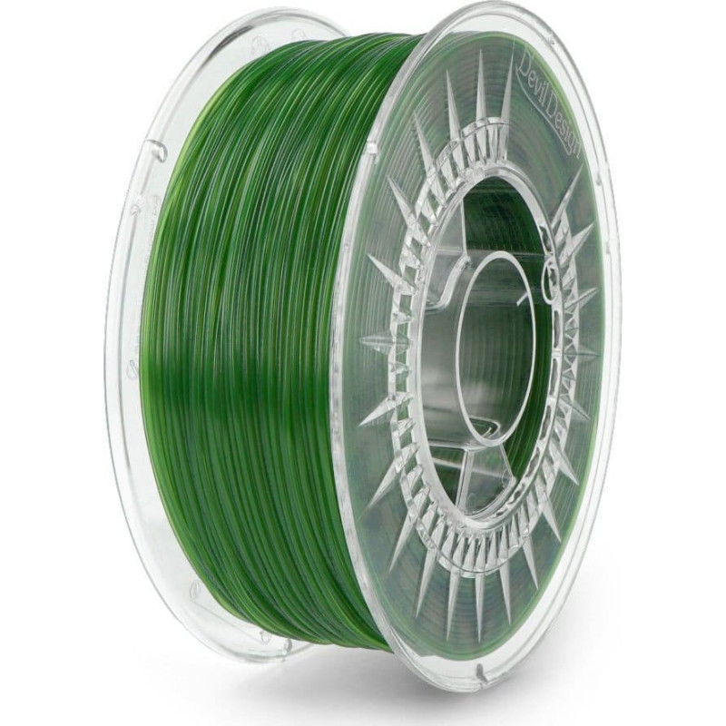 Devil Design Filament Devil Design PETG 1,75mm 1kg - Green Transparent}