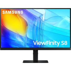 Samsung Monitor Samsung Monitor 27 cali ViewFinity S80D IPS 3840x2160 UHD 16:9 1xHDMI 1xDP 3xUSB 3.0 5ms PinP/PbyP 60Hz HAS+PIVOT płaski 3YOn-Site