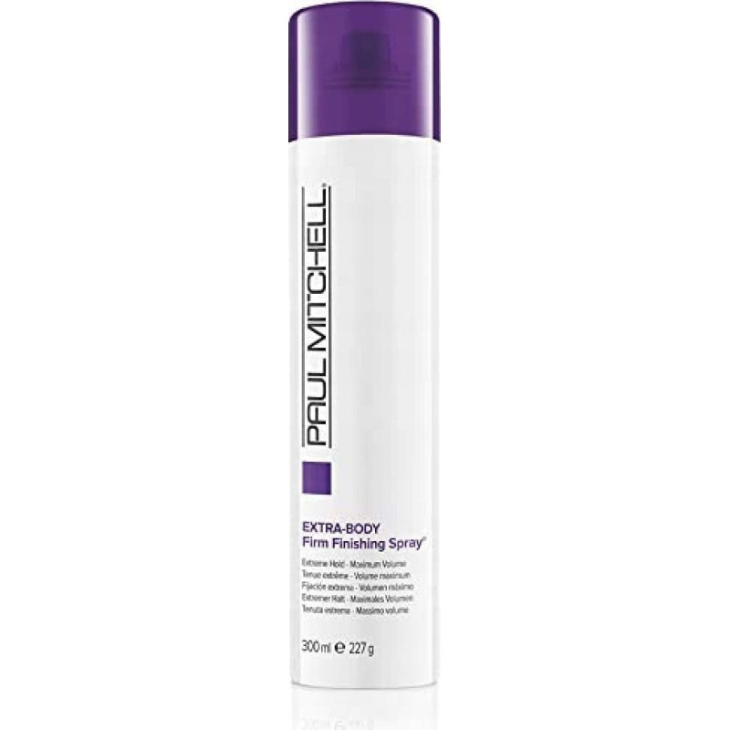 Paul Mitchell Paul Mitchell, Extra-Body, Paraben-Free, Hair Spray, Firm Finishing, Extreme Hold, 300 ml For Women