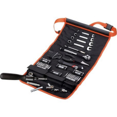 Black+Decker Zestaw narzędzi Black+Decker BLACK+DECKER Mechanic Set with Roll Bag 76 Piece Tool Set (Black/Orange)