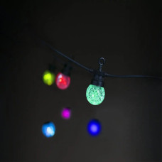 Lite Bulb Moments LBM 12m Smart Outdoor Light Chain - 25 x Globe Facets
