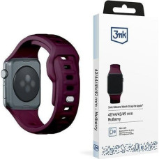 3MK 42/44/45/49 mm Mulberry - 3mk Silicone Watch Strap for Apple