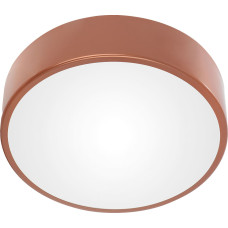 Orno Lampa sufitowa Orno OVO plafon LED, 24W, 4000K, 2750lm, miedziana stal, klosz szklany matowy, IP20, ? 300