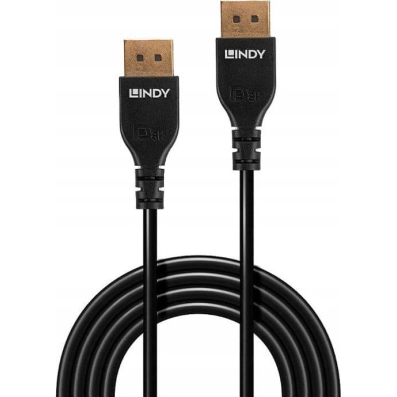 Lindy Kabel Lindy Cable Lindy Slim DisplayPort 1.4 Cable Lindy 2m
