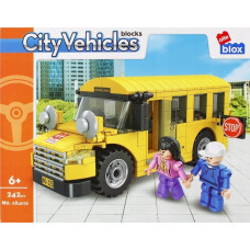 Alleblox KLOCKI KONSTR ALLEBLOX CITY 242EL 34X27X6 BUS P