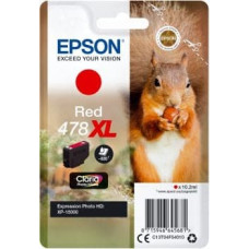 Epson Tusz Epson Oryginalny tusz 478XL Claria Photo HD, red (C13T04F54010)