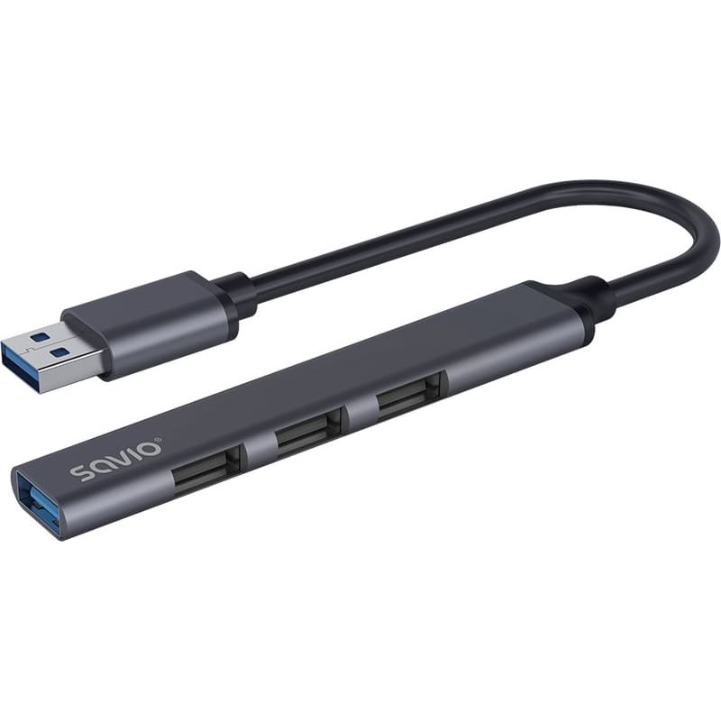 Savio Centrmezgls AK-70 USB-A - 3 × USB-A 2.0, 1 × USB-A 3.1 GEN 1, 4 vienā, 5 Gbps