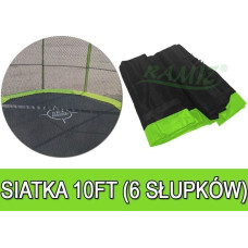 Joko Siatka do Trampoliny 10FT - 6 pól Zielona