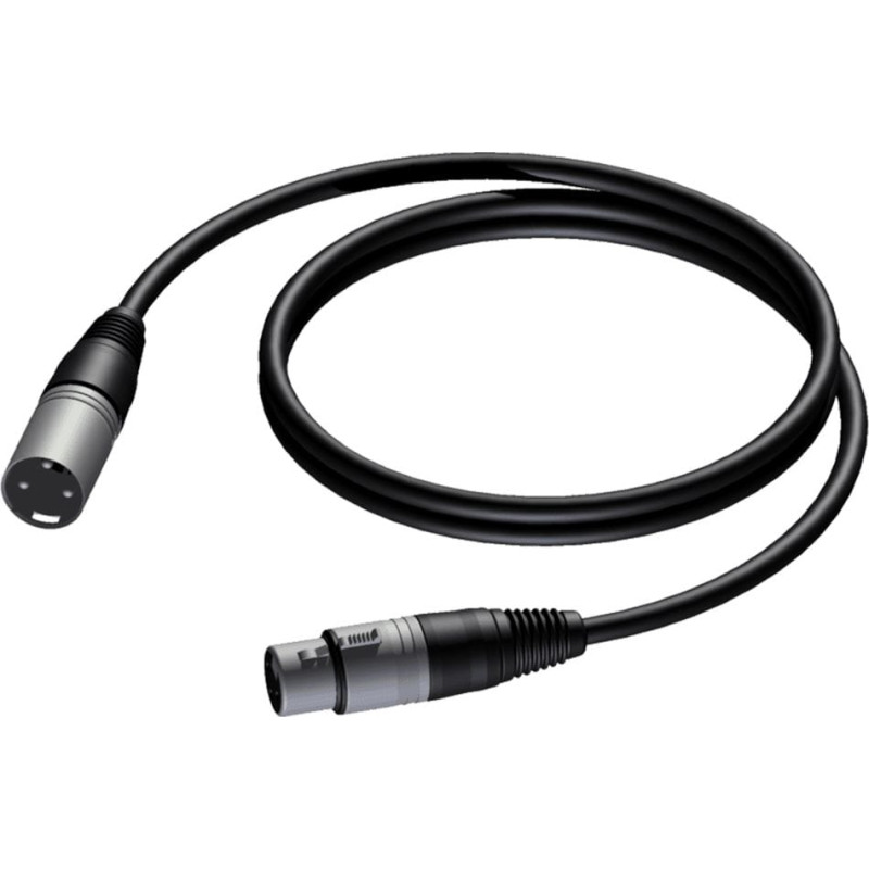 Procab Kabel Procab XLR - XLR 1m czarny (CAB901/1)