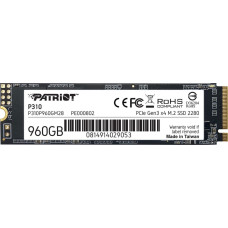 Patriot P310 960 GB (PCIe 3.0 x4, NVMe 1.3, M.2 2280)