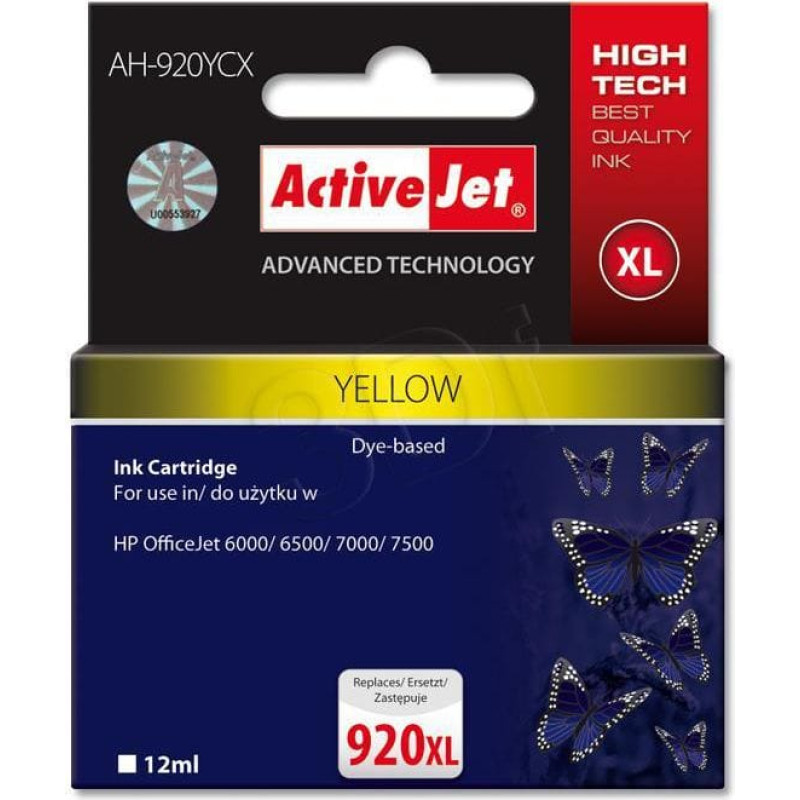Activejet Tusz Activejet tusz AH-920YCX (920XL CD974AE)