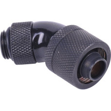 Alphacool Alphacool HF Anschluss 45 Grad G1/4 Zoll AG auf 16/10mm - drehbar, schwarz