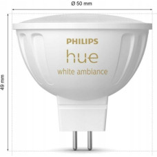 Signify Philips Hue White Amb. MR16 LED Lampe Einzelpack 400lm-