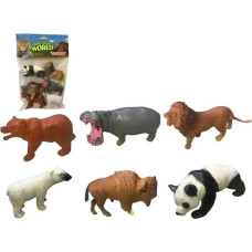 Trifox Figurka Trifox Zestaw zwierząt zoo 6szt