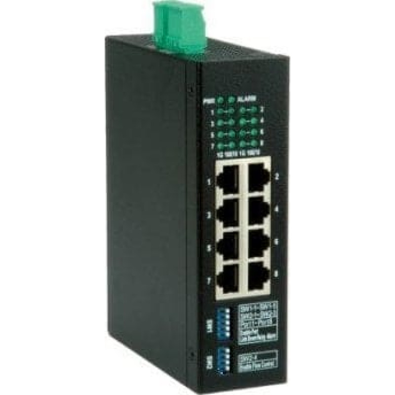 Roline Switch Roline Przemysłowy przełącznik gigabitowy ROLINE, 8x RJ-45
