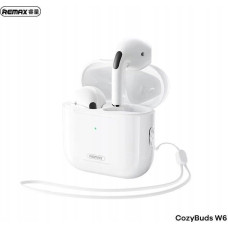 Remax Słuchawki Remax Słuchawki Bluetooth REMAX TWS W6 WHITE BT 5.3