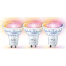 Signify WiZ White & Color GU10 Tunable  60W Glas Dreierpack