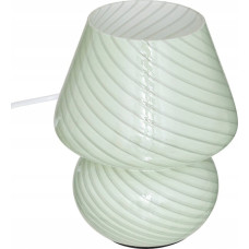 Atmosphera Lampa stołowa Atmosphera Lampa stołowa grzybek CARA, szklana, Ø 15 cm
