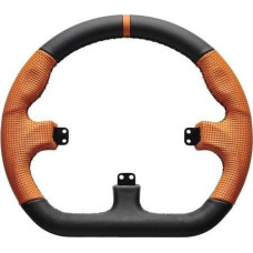 Triton Kierownica TRITON SimSports GT Obręcz - Zamknięte D, Czarno -pomarańczowe