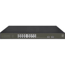 Levelone Switch LevelOne LevelOne Switch 16x GE GES-2118P 2xGSFP 19