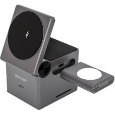 Choetech Ładowarka indukcyjna Choetech T632-F 3w1 15W (czarna)