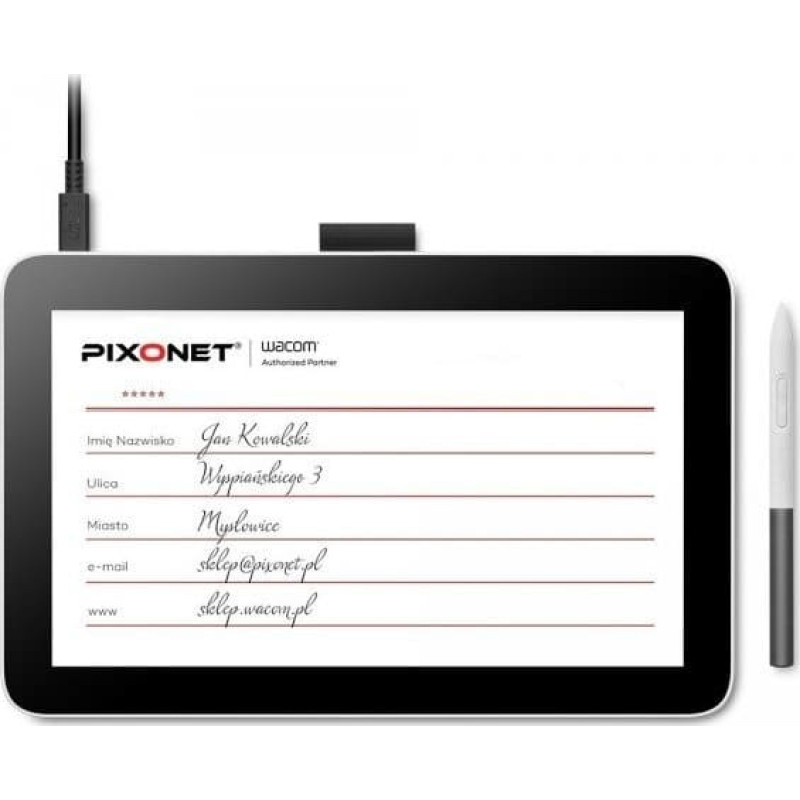Wacom Tablet Wacom Wacom Signature Display 12 pen only - tablet z ekranem 11,6