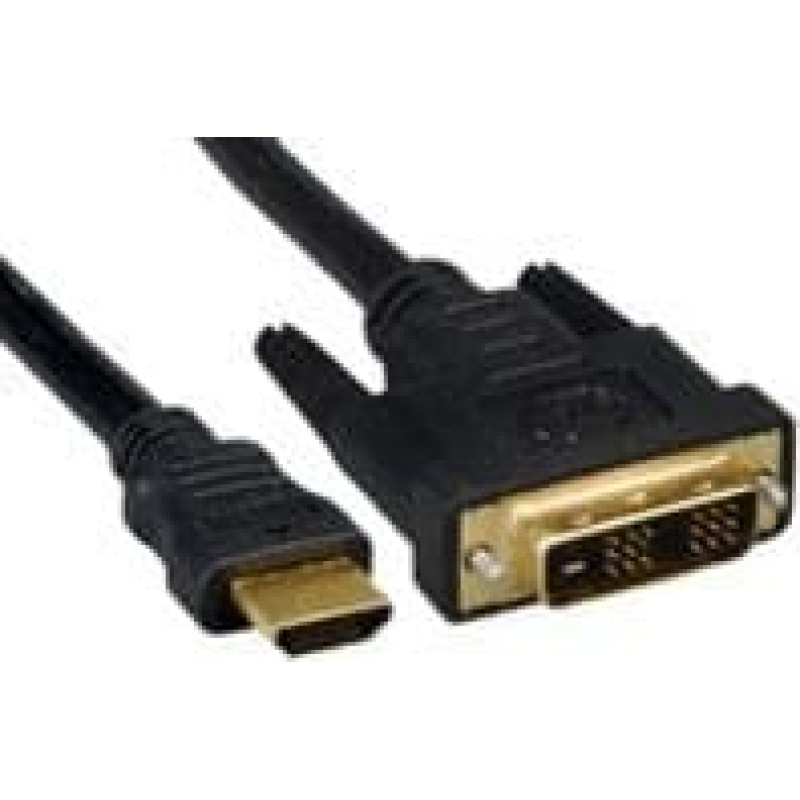 Microconnect Kabel MicroConnect HDMI - DVI-D 3m czarny (HDM191813)