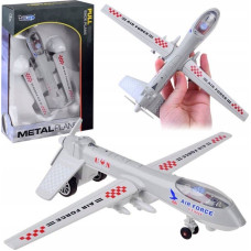 Jokomisiada Metalowy DRON wojskowy bojowy dźwięk ZA4327 SZ