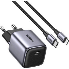 Ugreen Ładowarka Ugreen Ładowarka sieciowa UGREEN CD318 Nexode mini, USB-C, PD3.0, QC4.0, GaN, 20W (szary)