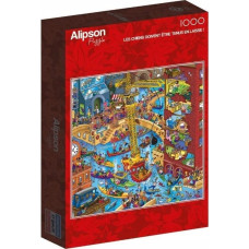 Teka Puzzle 1000 Wszystkie psy musz± być na smyczy