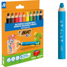 Teka Kredki ołówkowe Kids Multisurface + temp. 10+1 kol