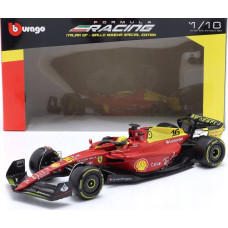 Bburago Ferrari Racing F1-75 2022 Italian Gp#16 BBURAGO