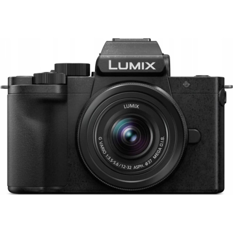 Panasonic Lustrzanka Panasonic Panasonic Lumix DC-G100D black + H-FS 12-32