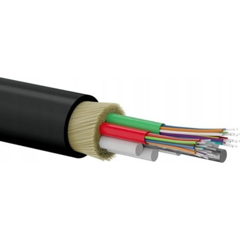 Digitus Kabel światłowodowy OS2 zewnętrzny Z-XOTktdD  SM 24J 9/125 PE
