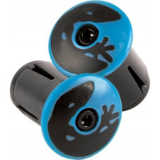 Lizard Skins Korki do kierownicy LIZARDSKINS Road Bar End Plugs - Sky Blue para (NEW)