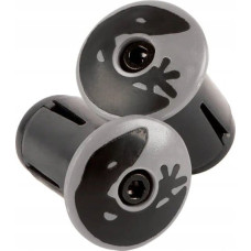 Lizard Skins Korki do kierownicy LIZARDSKINS Road Bar End Plugs - Cool Gray para (NEW)