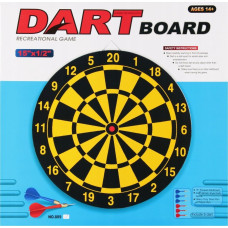Mega Creative TARCZA Z RZUTKAMI MET 38X38X2 MC PUD 12/24